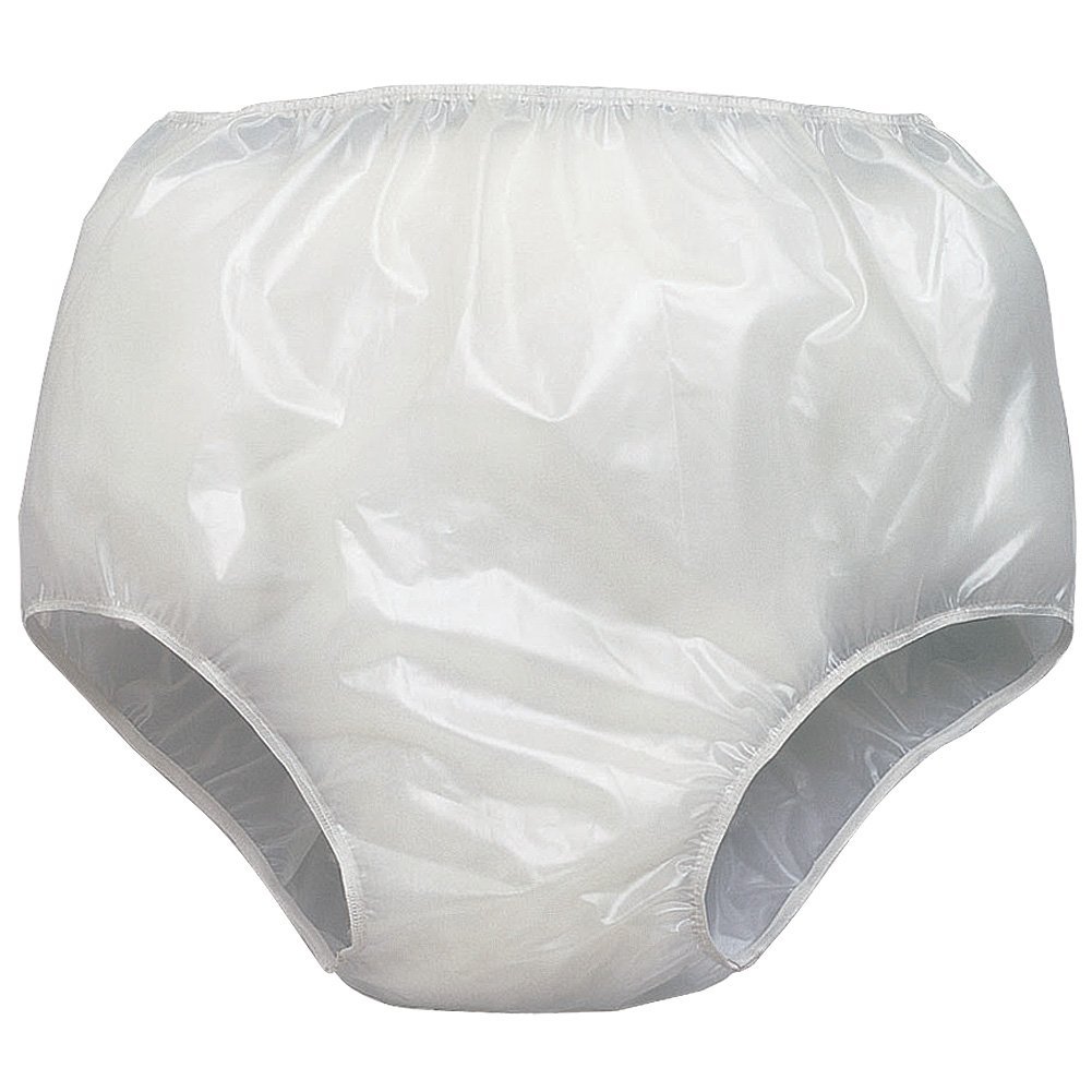 Extra Protection Unisex Waterproof Soft Vinyl Pull On Under Pants